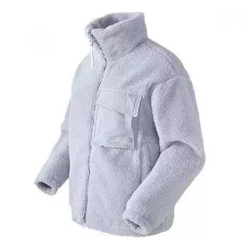 New Balance Zip Up Woven Pocket Fleece Zip Up Nbmdc4w812 50 85(S)