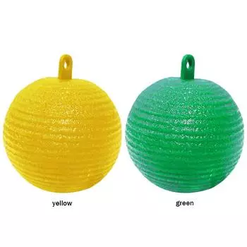 New Ball Fruit Fly Catcher 8cm Sticky Trap for Catching Fruit Insects (Yellow)