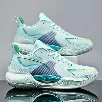 New Basketball Shoes Men s Lightweight Casual Sports Running Shoes Breathable Mesh Youth Primary School Students Practical Shoes 736 36