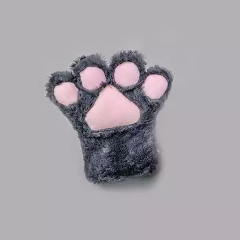 New Bear Claw Cute Fluffy Plush Paw Mittens Anime Cosplay Gloves Cat Claw Gloves