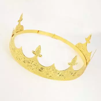 Новая корона на день рождения, свадебные украшения, корона принцессы, золотой головной убор для вечеринки