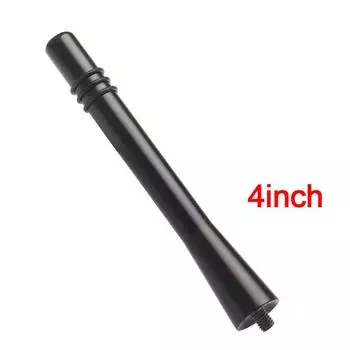 New Black Plastic 4 inch Antenna Mast AM/FM Aerials Fit For Ford F-150 F150 2009-21