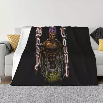 New Body Count American Heavy Metal Music Band Dtg Printed S 3Xl Spring Creative Throw Blanket 30x40in