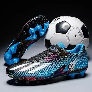 New breathable football shoes X20 adult boys and students long nail training shoes AG broken nails men s and women s sports football shoes 32