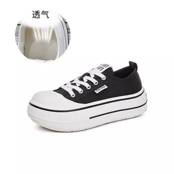 New breathable little white shoes 2025 summer women s big head casual versatile platform shoes fashion breathable mesh women s shoes 35