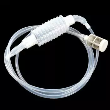 New Brewing Siphon Hose Wine Beer Making Tool 2M Plastic For Homebrew Food Grade светло-желтого