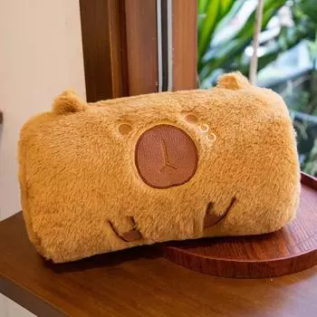 New Capybara Hand Warmer Pillow Super Soft Keep Warm in Winter Comfy Stuffed Animal Cartoon Dolls Kids Birthday Gifts Decor about 30x20cm