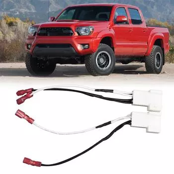 New Car 4Pin Dash Front Speaker Wire Harness Cable Adapter For Toyota Tacoma Subaru