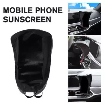 New Car Cell Phone Screen Phone Umbrella Shade For Motorcycle Bike Car Anti-scald Car Accessories B9o6
