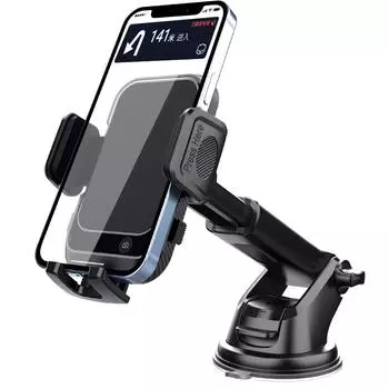 New car dashboard mobile phone navigation bracket retractable suction cup bracket center console mobile phone holder ML-213