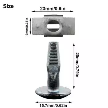 New Car Engine Undertray Cover Clips Bottom Shield Guard Metal Screws Bolts Fastener