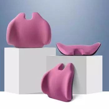 New Car lumbar cushion car lumbar pad office back lumbar support lumbar back pad memory foam car seat lumbar pillow