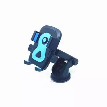 New car navigation bracket self-locking 360 rotary telescopic multi-function smartphone holder telescopic rod auspicious 8 blue