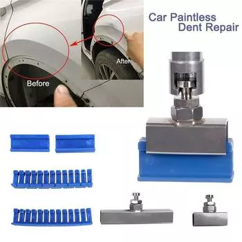 New Car SUV Paintless Dent Repair Puller Lifter Slide Hammer Label Tool Set 6 Pcs