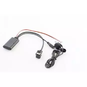 New Car SUV Smartphone Bluetooth Stereo AUX Input Cable Microphone Handsfree Adapter