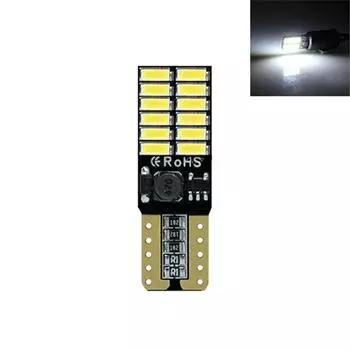 New Car T10 LED Signal Light Canbus Wedge sIde Interior Dome Reading Lights 9V - 18V