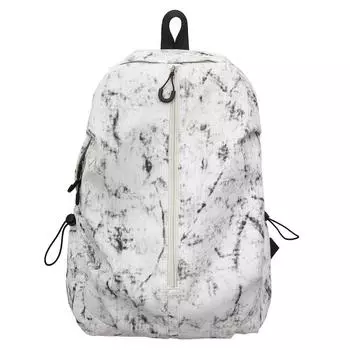 New casual backpack female college student travel schoolbag junior high school student fashion simple large capacity computer backpack белый