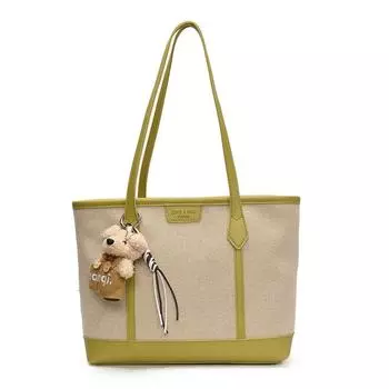 New Casual Handbag Large Capacity Tote Bag Fashion Shoulder Bag Commuter Underarm Bag Women no pendant