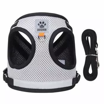 New Cat Leash Vest-style Cat Chest Strap Anti-breaking Walking Leash Cat and Dog Universal Pet Supplies XS