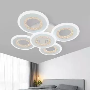 New ceiling lamp Nordic modern LED ceiling Light fixture living room dining room bedroom lights ceiling chandelier home decor changeable белый
