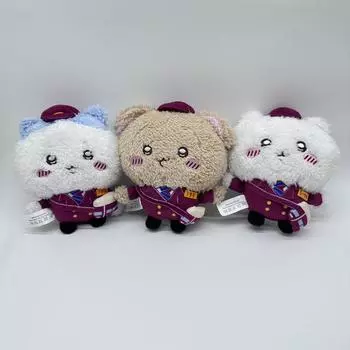 Новая плюшевая игрушка-трамвай Chikawa Plus Jiikawa, плюшевая кукла