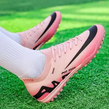 New children s adult game training professional sports football shoes long nails broken nails training football shoes 35