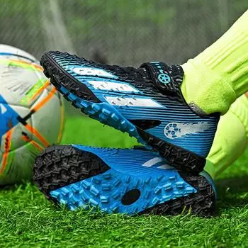 New children s broken nails low-top football shoes youth sports and leisure shoes boys and girls training shoes grass 28