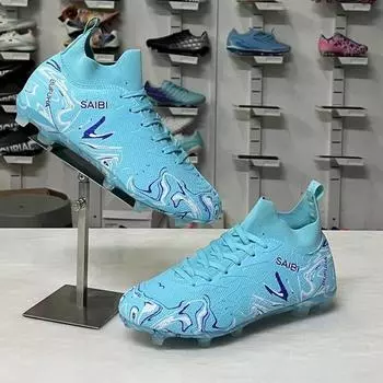 New children s football shoes men s long nails broken nails youth primary and secondary school students professional competition sports shoes 39