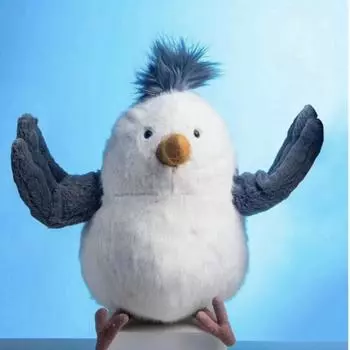 New Children s Toy Chipper Seagull Soft Fashion Cute Plush Doll 25cm (weight 150g)