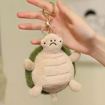 New Children s Toys Fashionable and Cute Turtle Plush Doll Backpack Pendant 12cm pendant