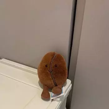 New Children s Toys Fun Coffee Beans Cute Fashion Plush Doll small 13cm (weight 65g)