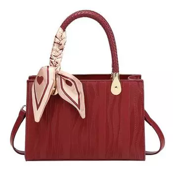 New Chinese Red Fancy Mom Handbag Embroider