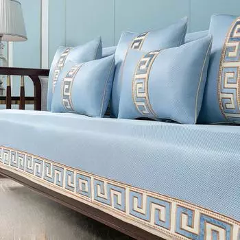 Новый диван-подушка в китайском стиле, нескользящий дышащий чехол, летний всеобъемлющий летний коврик из розового дерева, прохладный 70*70CM