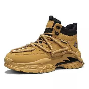 New Classic Men s Sneakers High Help Thick Bottom workwear Casual Shoes for Youth Outdoor Lightweight Sports Running Shoes 39