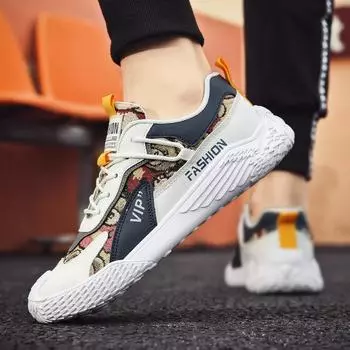 New color matching canvas light running shoes lace-up non-slip sports shoes students breathable men s casual shoes 39