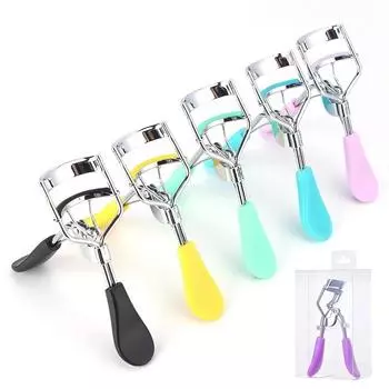 New Colourful Curly Eyelash Curler, False Eyelash Aid, Portable Beauty Tool for Women s Makeup Eyelash Tweezers Lash Extension