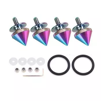 New Conical Pointed Surround Buckle Modification Gasket Bumper Reinforcement Screw