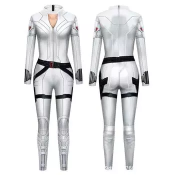 New Cosplay Costume Anime 3D Print Zentai Suit Halloween Holiday Party Bodysuit Catsuit Adults Women Jumpsuit S
