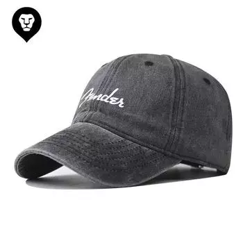 New cotton English alphabet print baseball cap cartoon animal outdoor personalized cap Adjustable