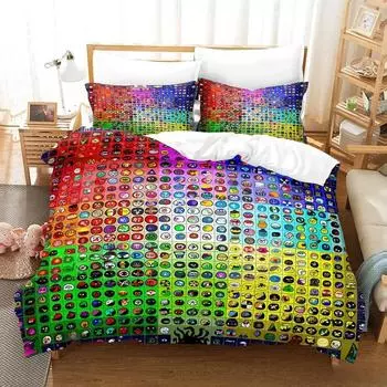 New Countryball Polandballs Bedding Set Single Twin Full Queen King Size Bed Set Aldult Kid Bedroom Duvet cover Sets 3D Anime EU Twin 135x200cm