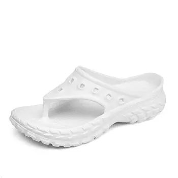 New couple thick sole non-slip massage flip-flops summer breathable beach shoes men s and women s sandals breathable slippers 36-37