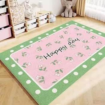 New Cream Living Room Rug Bedroom Bed Rug Bay Window Mat Coffee Table Mat Household Disposable Floor Mat 140*200CM