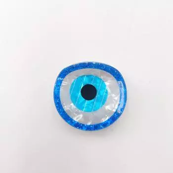 New Creative Personalized Devil s Eye Black Cat Hair Claw Shark Clip For Women Girls Hair Accessories