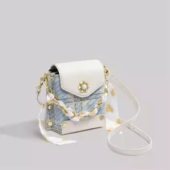 New Crossbody Bag Autumn and Winter Bucket Bag Underarm Mini Bag High-end and Versatile Genuine Leather Women s Bag