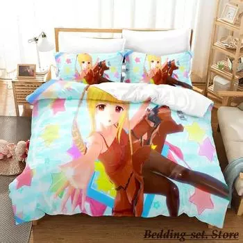 New Darwin s Game Bedding Set Single Twin Full Queen King Size Bed Set Adult Kid Bedroom Duvetcover Sets Anime parure de lit Bed 70x133cm 2pcs