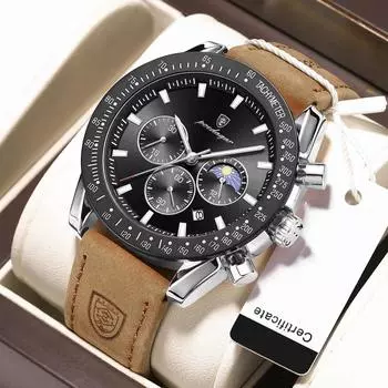 New Design Top Brand Luxury Men Watch For Man Sports Waterproof Luminous Date Chronograph Leather Men s Watches Quartz Male Clocks