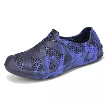 New designer men s sandals Summer retro flat non-slip cover wear beach men s shoes Fashion casual sports men s slippers 40