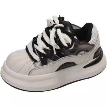 New designer models niche platform trendy shoes ins trend casual versatile fashion breathable skateboard shoes 39