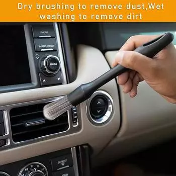 New Detailing Brush Set Car High-end Detailing Brushes For Auto Cleaning Dashboard Air Outlet Wheel Wash Maintenance Tool