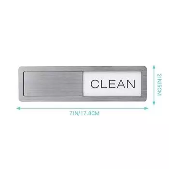 New Dishwasher Magnet Clean Dirty Sign Easy to Read & Slide